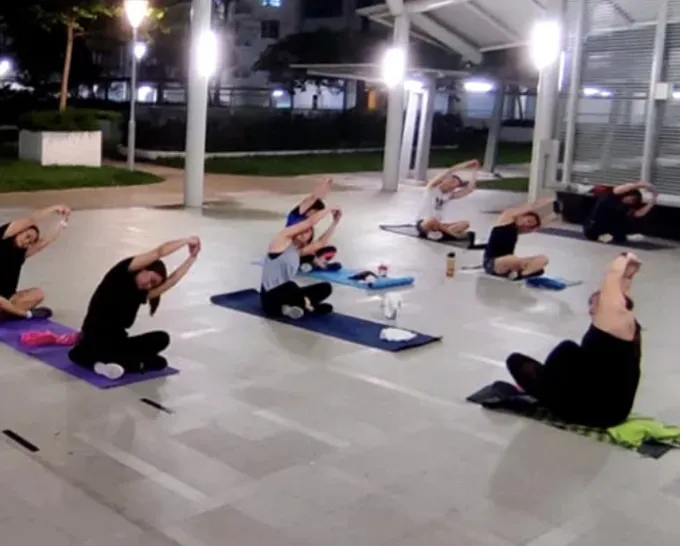 beginner exercise at punggol fitclub