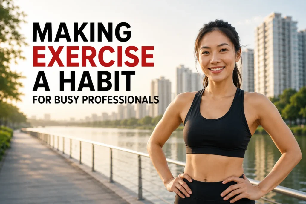 Making Exercise a Habit - Tips for Busy Professionals in Punggol
